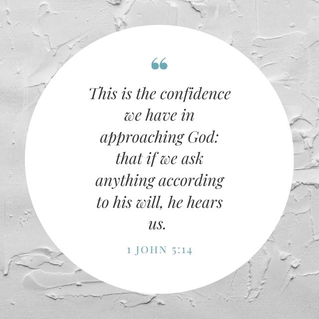 Quote from 1 John 5:14