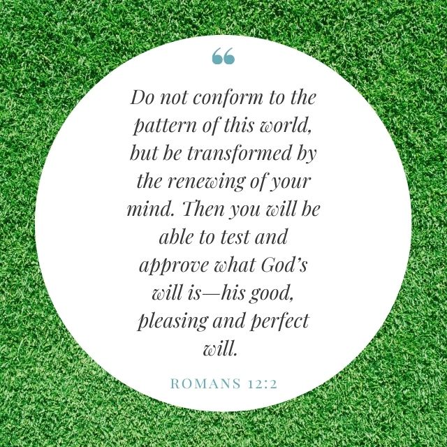 Quote from Romans 12:2