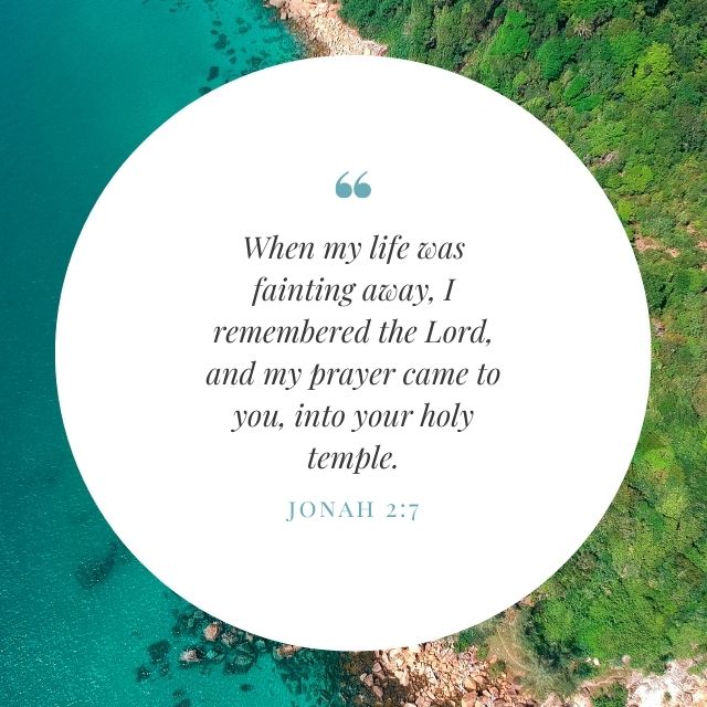 Quote from Jonah 2:7