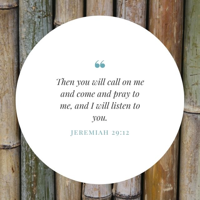 Quote from Jeremiah 29:12