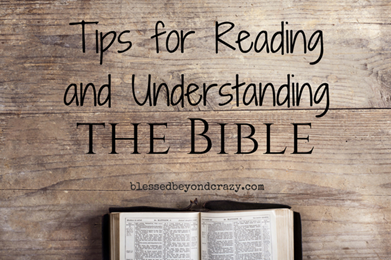 6 Tips in Reading the Bible